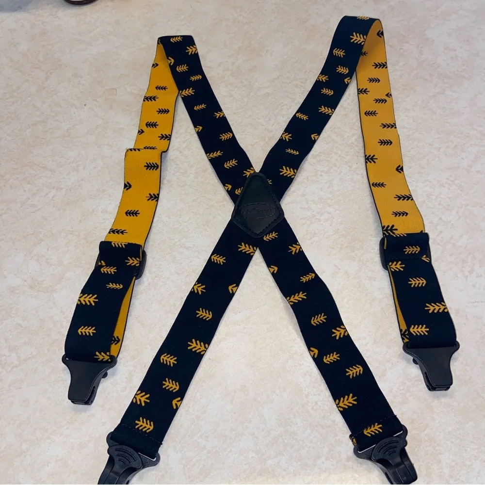 Melotough Suspenders Plastic Clips 1.5” Y Back Tree Airport Friendly